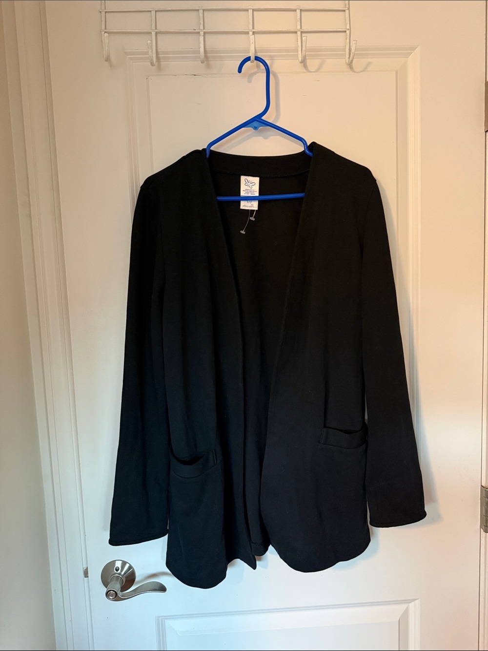 Weekenders Black Open-Front Blazer Jacket